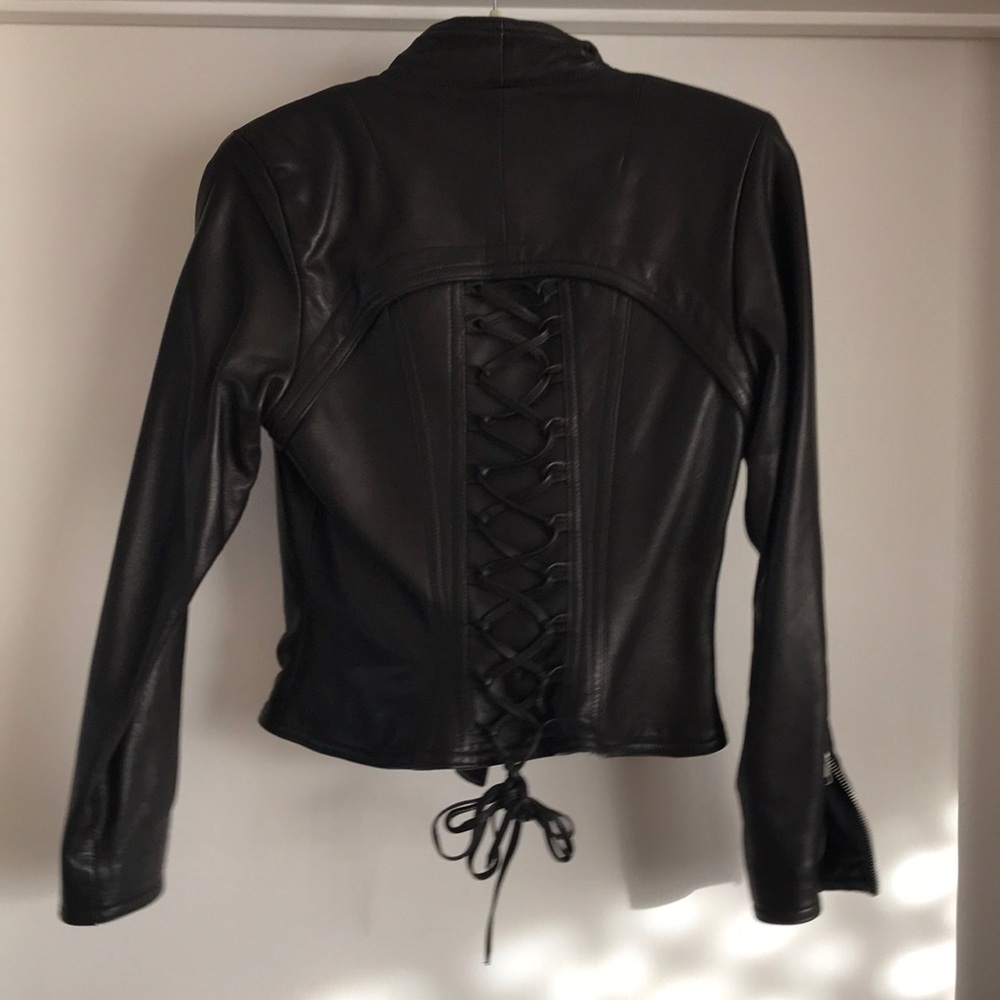 David Michael Leather Jacket - image 3